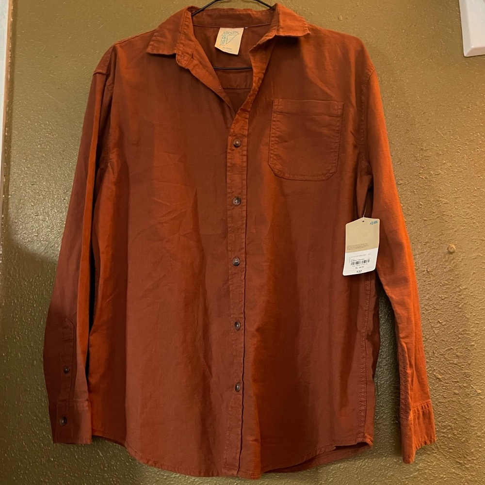 Boy’s Long Sleeve Button Up Shirt